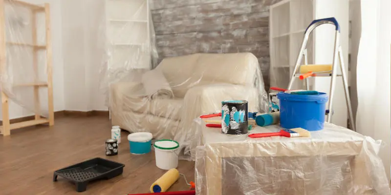 Interior painting project